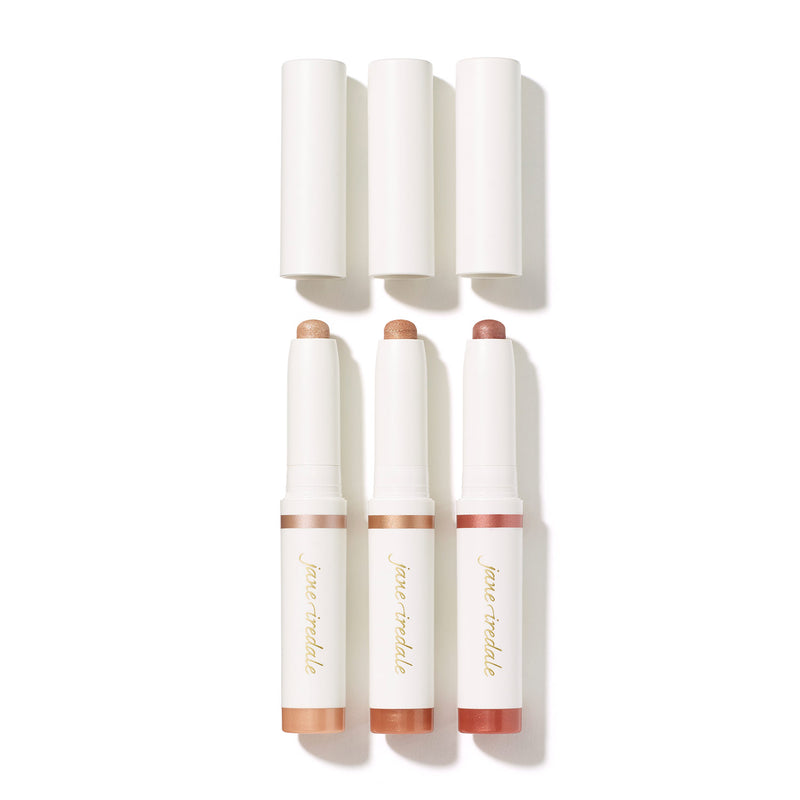 jane iredale - Glam & Glow Eye Shadow Stick Mini Trio - Limited Edition - Lidschattenstift - jane iredale Mineral Make-up - ZEITWUNDER Onlineshop - Kosmetik online kaufen