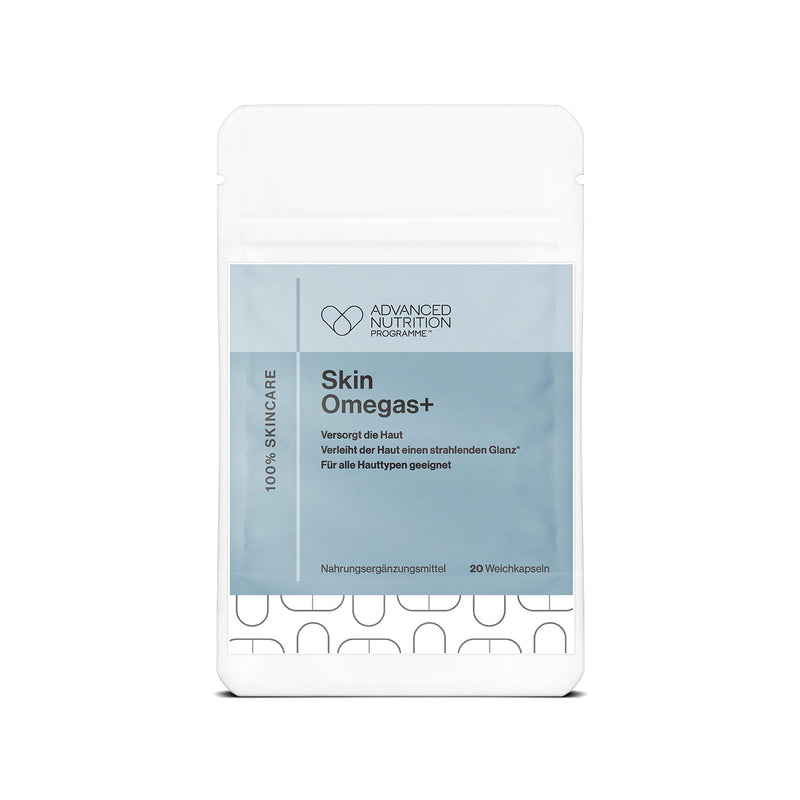 Advanced Nutrition Programme - Skin Omegas+ Reisegröße - Nahrungsergänzung - Advanced Nutrition Programme - ZEITWUNDER Onlineshop - Kosmetik online kaufen