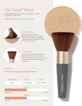 jane iredale - The Handi Brush - Foundation Pinsel - jane iredale Mineral Make-up - ZEITWUNDER Onlineshop - Kosmetik online kaufen